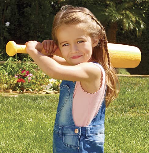 Little Tikes TotSports Set de T-Ball - Juguete para exteriores con altura ajustable - Incluye bate, pelotas de béisbol y camiseta - Fomenta el juego activo - Edad: 18+ meses, Exclusivo en Amazon