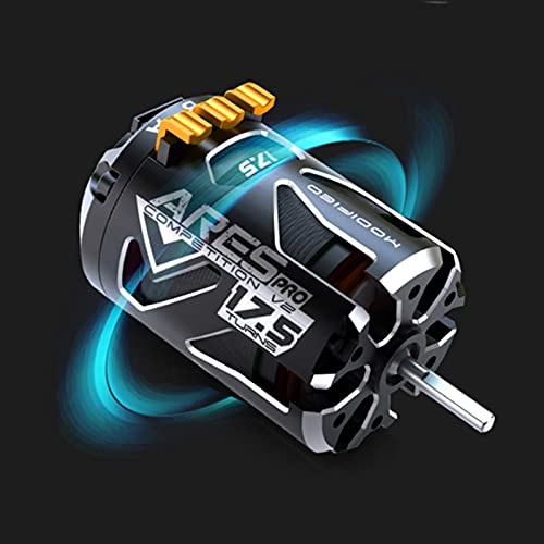 LMIAOM 540 ARES PRO V2 1/10 Sensored sin escobillas del motor Motor Rendimiento Competencia extrema for RC 1:10 accesorios Modelo Piezas de montaje de accesorios de bricolaje (Color : 10.5t 3450kv)