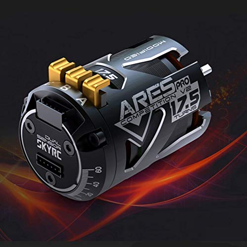 LMIAOM 540 ARES PRO V2 1/10 Sensored sin escobillas del motor Motor Rendimiento Competencia extrema for RC 1:10 accesorios Modelo Piezas de montaje de accesorios de bricolaje (Color : 10.5t 3450kv)