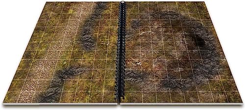 Loke Big Book of Battle Mats - 58 Pages of Battle Mats for Tabletop RPGs