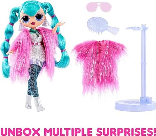 L.O.L. Surprise! LOL Surprise OMG Muñeca de Moda - Cosmic Nova - Se Incluye una muñeca Fashion, Múltiples Sorpresas y Fabulosos Accesorios - Gran Regalo para Niños y Niñas Mayores de 4 Años