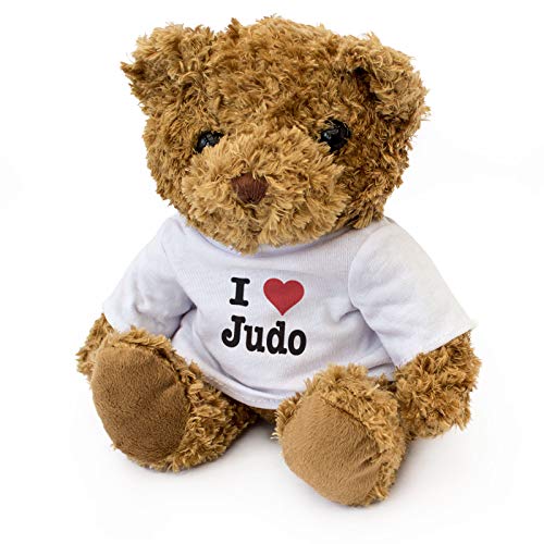 London Teddy Bears Oso de Peluche con Texto en inglés I Love Judo