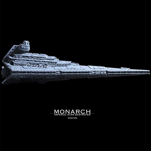 LXBH Conjunto De Modelos De Ladrillo De La Imperial-Class Star Destroyer 11348Pcs Arquitectura Mundialmente Famosa Diamante Bloque DIY Micro Bloque De Construcción Arquitectura Ensamblaje