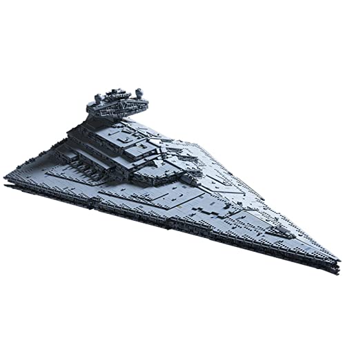 LXBH Conjunto De Modelos De Ladrillo De La Imperial-Class Star Destroyer 11348Pcs Arquitectura Mundialmente Famosa Diamante Bloque DIY Micro Bloque De Construcción Arquitectura Ensamblaje