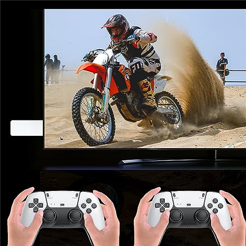 M15 retro consola de juegos con más de 20.000 juegos integrados inalámbricos 4K HDMI Plug - and - Play Stick de videojuego con 2 tarjetas de juego inalámbricas