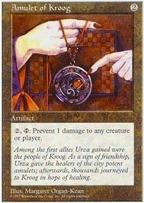 Magic The Gathering - Amuleto de Kroog - Quinta Edición