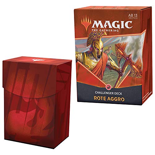 Magic The Gathering Challenger Deck 2021 – Mono-Rot-Aggro – (versión en alemán)