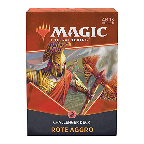 Magic The Gathering Challenger Deck 2021 – Mono-Rot-Aggro – (versión en alemán)