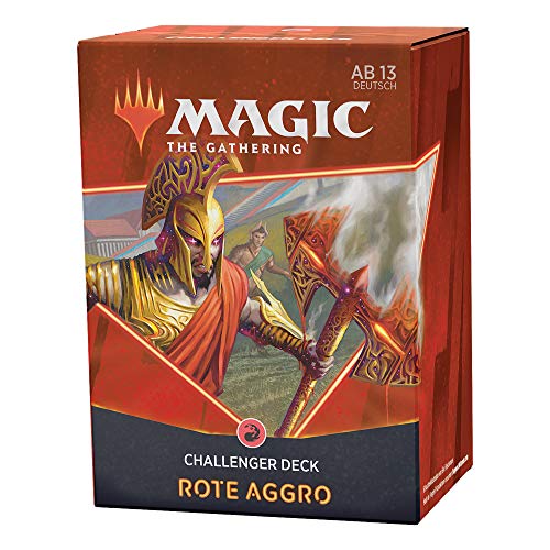 Magic The Gathering Challenger Deck 2021 – Mono-Rot-Aggro – (versión en alemán)