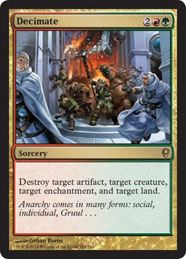 Magic The Gathering - Decimate (185/210) - Conspiracy by