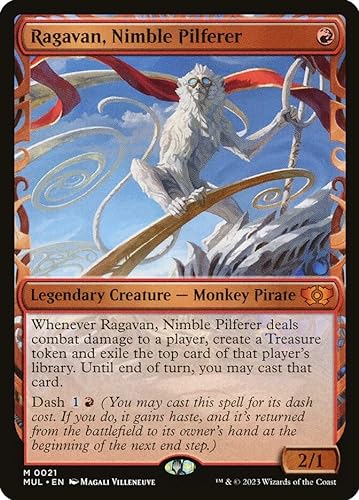 Magic: the Gathering - Ragavan, Nimble Pilferer (021) - Showcase - Multiverse Legends