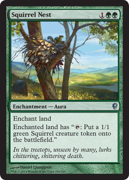 Magic: the Gathering - Squirrel Nest - Conspiracy by Magic: the Gathering