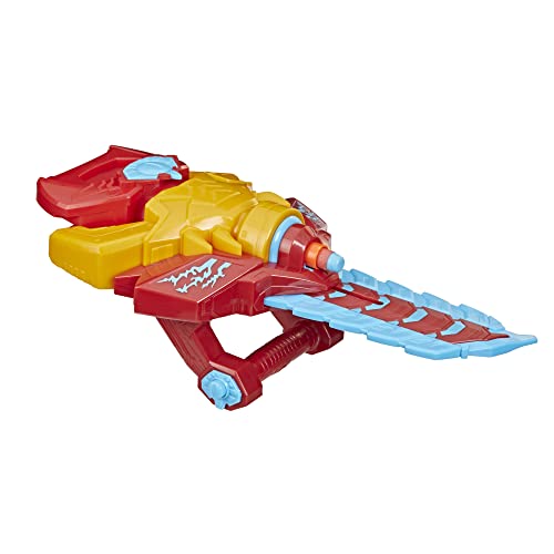 Marvel Avengers Mech Strike Monster Hunters - Lanzador Espada de Iron Man - Juguete para niños a Partir de 5 años