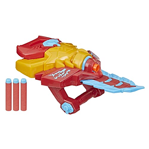 Marvel Avengers Mech Strike Monster Hunters - Lanzador Espada de Iron Man - Juguete para niños a Partir de 5 años