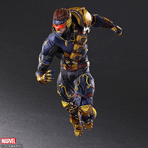 Marvel Comics Variant - Cyclope Play Arts Kai - 27cm, Multicolor