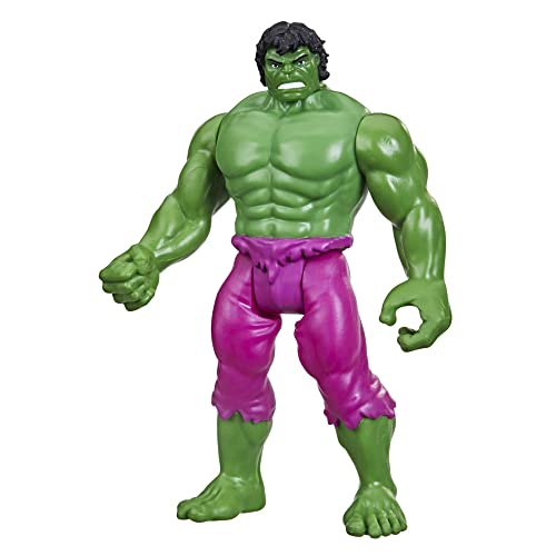 Marvel Hasbro Legends Series - Figura de Hulk de 9.5 cm - Colección Retro 375