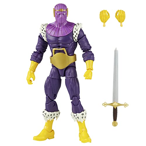 Marvel Legends Series, Figura de la colección Baron Zemo de 15 cm Inspirada en los cómics clásicos con 3 Accesorios