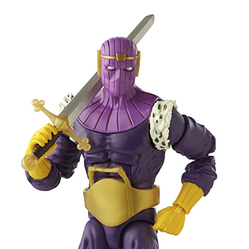 Marvel Legends Series, Figura de la colección Baron Zemo de 15 cm Inspirada en los cómics clásicos con 3 Accesorios