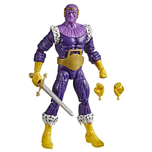 Marvel Legends Series, Figura de la colección Baron Zemo de 15 cm Inspirada en los cómics clásicos con 3 Accesorios