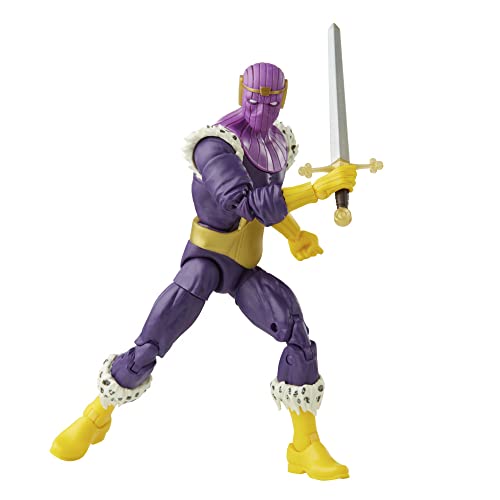 Marvel Legends Series, Figura de la colección Baron Zemo de 15 cm Inspirada en los cómics clásicos con 3 Accesorios