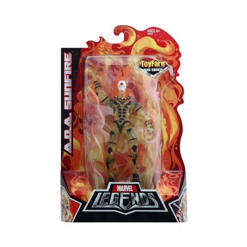 Marvel Legends ToyFare Fan's Choice Exclusive Action Figure A.O.A Sunfire by Hasbro