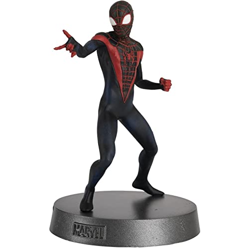 Marvel - Miles Morales Spider-Man Marvel Comics - Figura de pesos pesados de Marvel Comics por Eaglemoss Collections