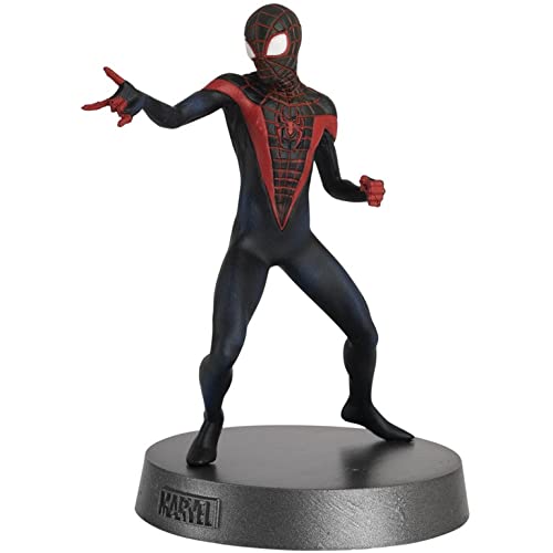 Marvel - Miles Morales Spider-Man Marvel Comics - Figura de pesos pesados de Marvel Comics por Eaglemoss Collections