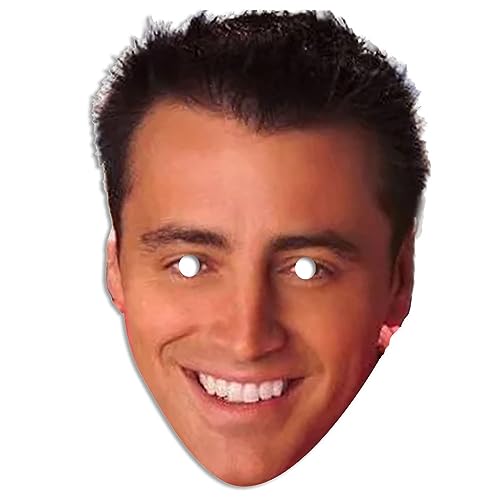 Matt LeBlanc Máscara Joey Tribbiani Celebrity Face Masks Actor Amigos con banda elástica para la cabeza