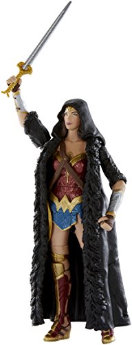 Mattel Figura de acción de Wonder Woman del multiverso DC (FDF42), versión de la película para coleccionistas (15 cm)