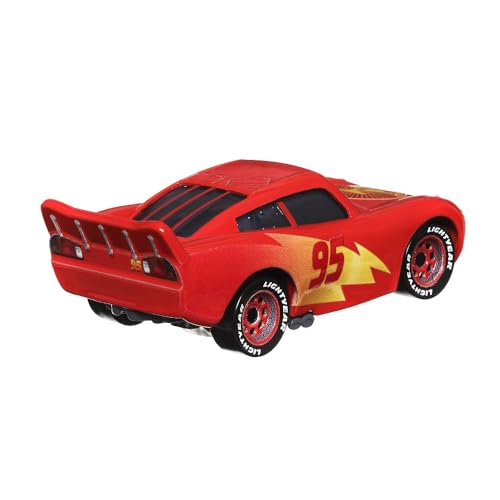 Mattel Selección Vehículos Racing Style, Disney Cars, Die Cast 1:55 Coche, DXV29N Cars 3 Single:Lightning Mcqueen Road Trip (CDXV59)