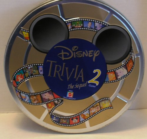 Mattel The Wonderful World of Disney Trivia 2: The Sequel Game by