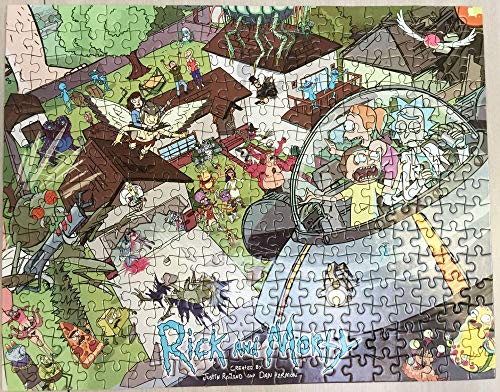 May 2015 Loot Crate Rick & Morty 300 pc. Puzzle by Adult Swim