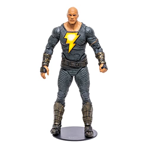 McFarlane Figura de Acción DC Black Adam Movie - Black Adam con Trono Multicolor TM15264