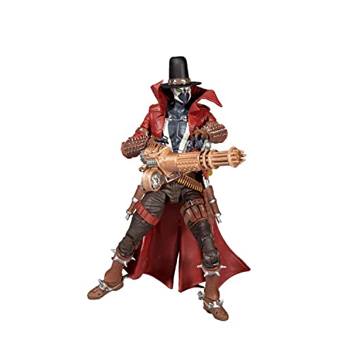 McFarlane Toys TM90147 Spawn 7IN Toy WV2-GUNSLINGER (Pistola de Arrastre), Multicolor