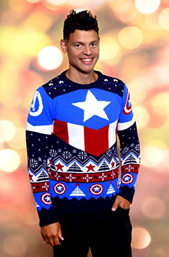 Merchoid- Captain America Jersey (AAA Merchandise 703615)