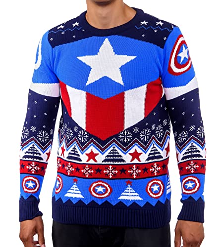 Merchoid- Captain America Jersey (AAA Merchandise 703615)