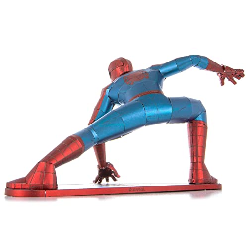 Metal Earth Puzzle 3D Spider Man. Rompecabezas de Metal de Marvel. Maquetas para Construir para Adultos Nivel Moderado de 16.2 x 7 x 9 CM