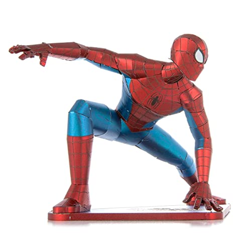 Metal Earth Puzzle 3D Spider Man. Rompecabezas de Metal de Marvel. Maquetas para Construir para Adultos Nivel Moderado de 16.2 x 7 x 9 CM