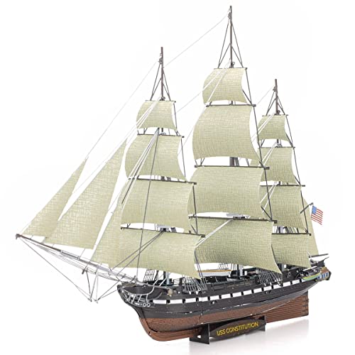 Metal Earth Serie Premium USS Constitution 3D Metal Model Kit Fascinations