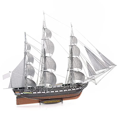 Metal Earth Serie Premium USS Constitution 3D Metal Model Kit Fascinations