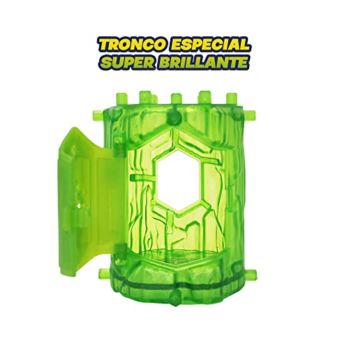 METAZELLS IMC TOYS Starter Pack S1, 1 Muñeco Sorpresa Coleccionable Que Incluye 1 Revista, 1 Tronco Especial, 1 Accesorio conectable, 1 Carta para Jugar y 1 Folleto +3 Años (Idioma: Espanyol)