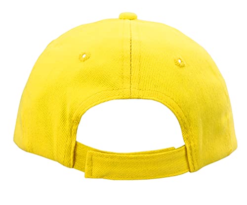 MFAZ Morefaz Ltd Gafas de Minion para disfraz de Mi villano favorito con gafas para adultos, gorro amarillo