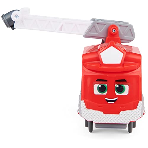 Mighty Express Tren Push and Go Salvador Rojo – Tren Manual para la Popular Serie de televisión, a Partir de 3 años