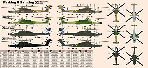 MisterCraft- 1:72 Apache AH-64A Petén (MCD38)