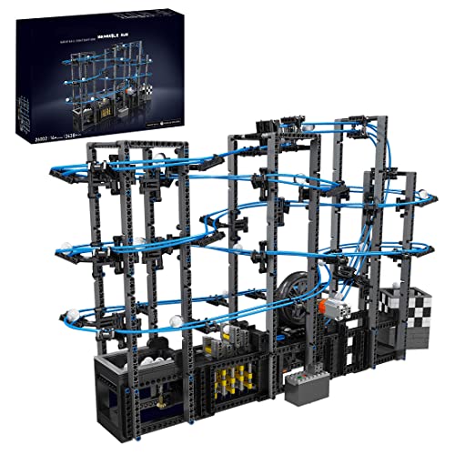 M.O.C TopBau 2THOSHP5414V14Q1 - Kit de construcción de montaña rusa dinámico con motor, juego de construcción compatible con Lego Creator Architecture, 2438 piezas, 2THOSHP5414V14Q1