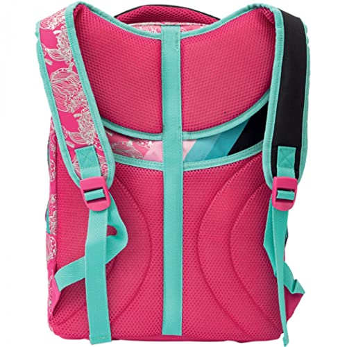 Mochila escolar GOPOP PRINCESS Princesa Juegos Preciosos 5 pop-up cierre disparador + estuche cremallera 3 pisos + diario 2022/2023 + regalo 7 bolígrafos