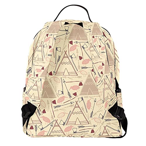 Mochila Escuela Colegio Bookbag dibujos animados tribu primitiva