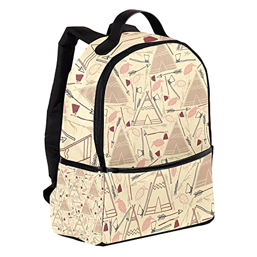 Mochila Escuela Colegio Bookbag dibujos animados tribu primitiva