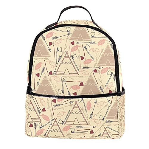 Mochila Escuela Colegio Bookbag dibujos animados tribu primitiva