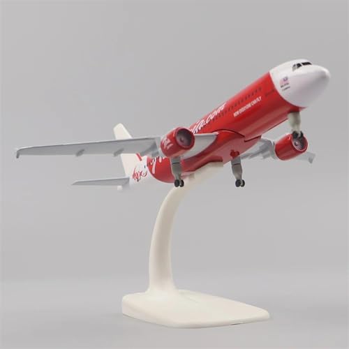 Modelo de avión a Escala 20cm 1:400 para Asia A320 réplica de Metal Material de aleación simulación de aviación Modelo Airbus colección. (Color : I)